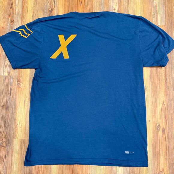 Men's Fox Racing Active Tech Regular Fit T-Shirt Size Large - Picture 3 of 7